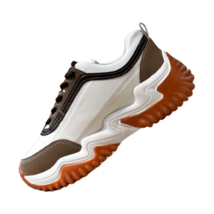 Whimsical Winged Wonders: Darling Brown & white Shoes